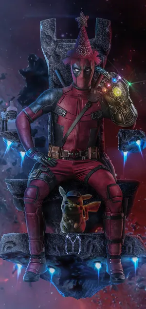 Get Your Own Deadpool Iphone; Spice Up Your Conversation Wallpaper