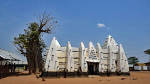 Ghana Larabanga Mosque Wallpaper