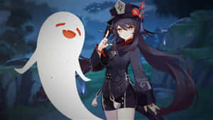 Ghost And Hu Tao Pfp Wallpaper