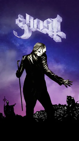 Ghost Band Caned Man Wallpaper