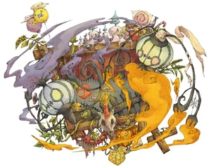 Ghost Pokemon 2201 X 1748 Wallpaper