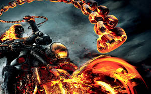 Ghost Rider Chains Of Hell Wallpaper