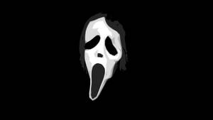 Ghostface Minimalist Art Wallpaper