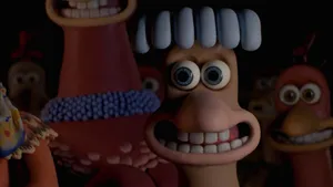 Giant Bomb From The Chicken Run Movie Wallpaper