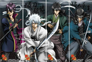 Gintama Male Characters As Samurai Wallpaper