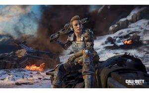 Girl Character In Call Of Duty Black Ops 3 Wallpaper