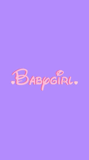 Girly Aesthetic In Disney Font Wallpaper