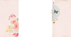 Girly Blogging Backdrop Wallpaper