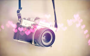 Girly Camera Desktop Wallpaper