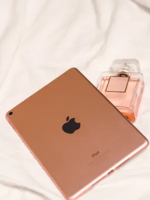 Girly Phone Gadget And Perfume Wallpaper