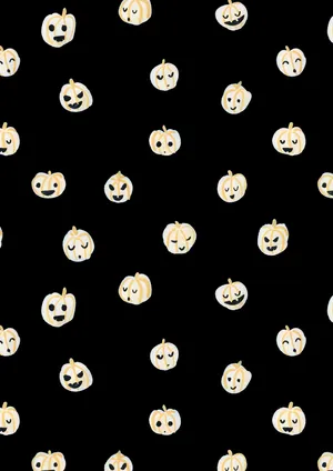 Give Your Iphone A Spooky Upgrade With This 'cute Pumpkin' Wallpaper! Wallpaper