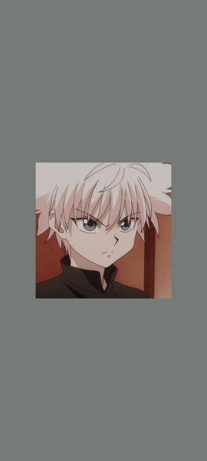 Glaring Killua Iphone Wallpaper