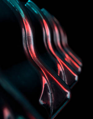 Glass Corners Dark Abstract Wallpaper