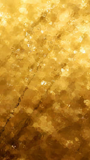 Gleaming Metallic Gold Texture Wallpaper