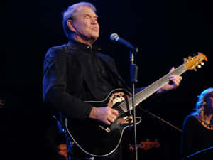 Glen Campbell Performing Live Wallpaper
