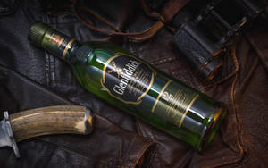 Glenfiddich 12 Year Old Flat Lay Wallpaper