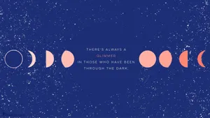 Glimmer Motivational Quotes Aesthetic Wallpaper