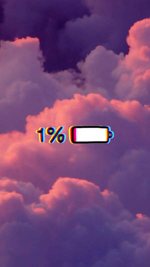 Glitch Clouds Aesthetics Wallpaper