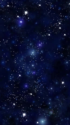 Glitter Galaxy Stars Wallpaper