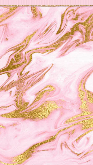 Glitters Rose Gold Marble Wallpaper