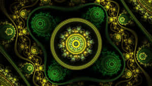 Glowing Celtic Irish Mandalas Wallpaper