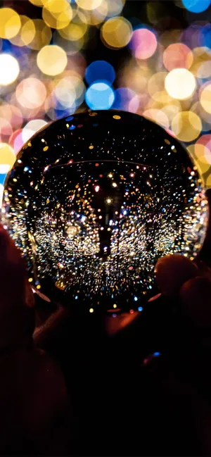 Glowing Glass Marble Tumblr Photography Iphone Wallpaper