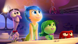 Glowing Joy Inside Out Wallpaper