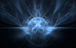 Glowing Spirit Like Fractal Wallpaper