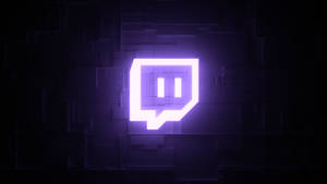 Glowing Twitch 1080 Wallpaper