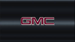 Gmc Company Logo On An Abstract Background Wallpaper