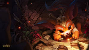 Gnar Cool League Of Legends Champ Wallpaper