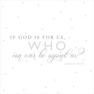 God Quotes Romans 8:31 Wallpaper