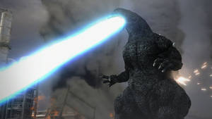 Godzilla 4k Fire Beam Wallpaper