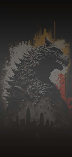 Godzilla Rampagei Phone Wallpaper Wallpaper