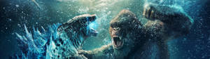 Godzilla Vs King Kong - Hd 720p Wallpaper