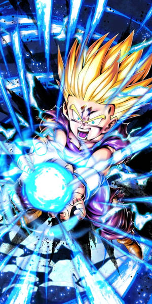 Gohan Super Saiyan 2 Kamehameha Wave Wallpaper