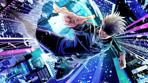 Gojo Sataru - Highly Skilled Player Of The Iconic Gojo Board Game Wallpaper