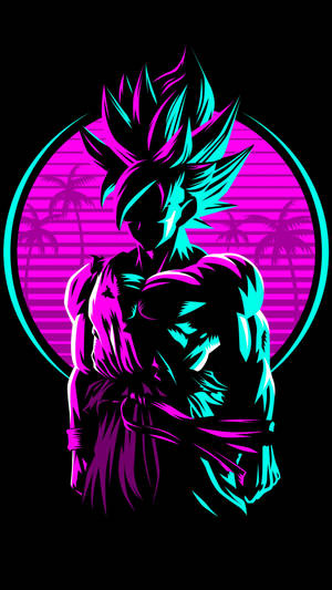 Goku 1440 X 2560 Wallpaper