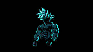 Goku Dark Anime Aesthetic Desktop Wallpaper