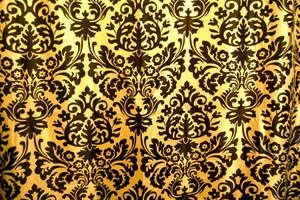 Gold And Black Art Deco Wallpaper