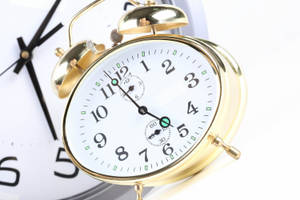 Gold And Silver Clocks Wallpaper