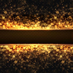 Gold Dust Banner Wallpaper