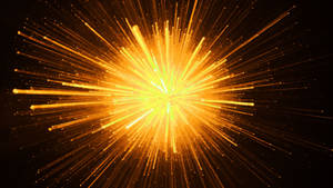 Gold Explosion Heat Wallpaper