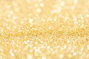 Gold Glitter Bright Background Wallpaper