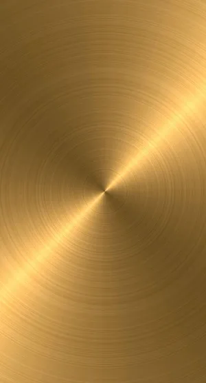 Gold Iphone Metal Circle Lines Wallpaper