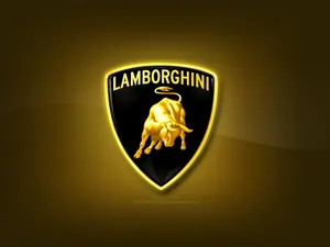 Gold Lamborghini Logo Wallpaper