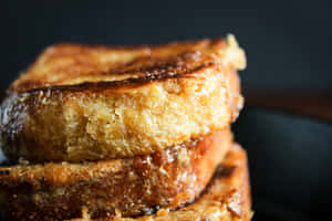 Golden Crispy Toast Stack.jpg Wallpaper