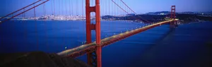 Golden Gate Bridge As A Panoramic Desktop Wallpaper