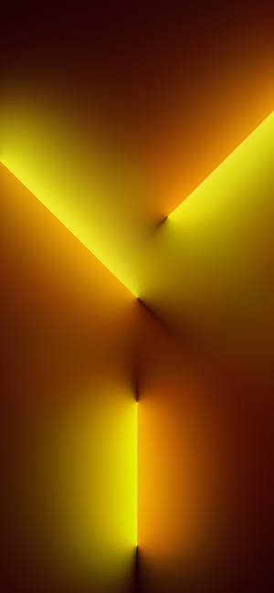 Golden Lights Iphone 13 Pro Wallpaper