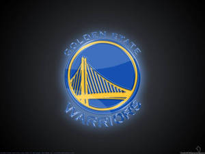 Golden State Warriors Glossy Logo Wallpaper